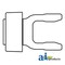 A & I Products Tractor Yoke, Splined 1 3/4" - 20 Spline w/ Sliding Collar 3" x3" x6" A-W362448-A - alternate 1